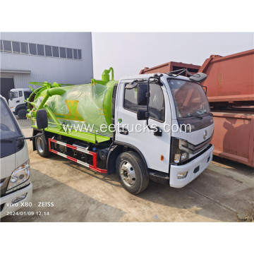 4m3 DFAC Vacuum Sewage Suction Truck